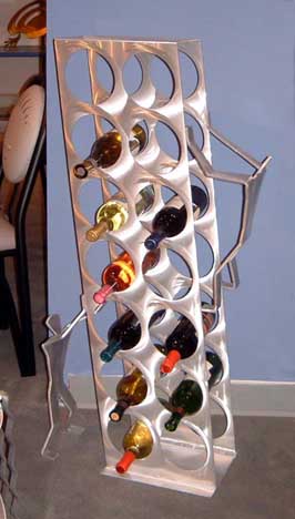 Double Picto Wine Rack