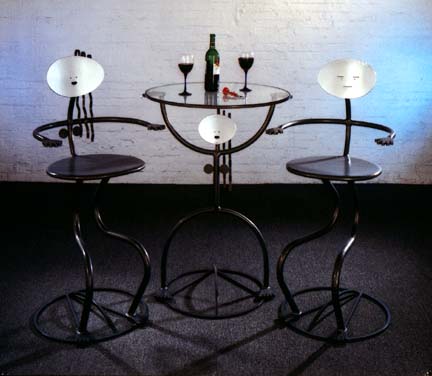 He/She Barstools/Bistro Set