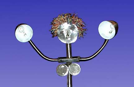 Matlock Lady Lamp Face Closeup